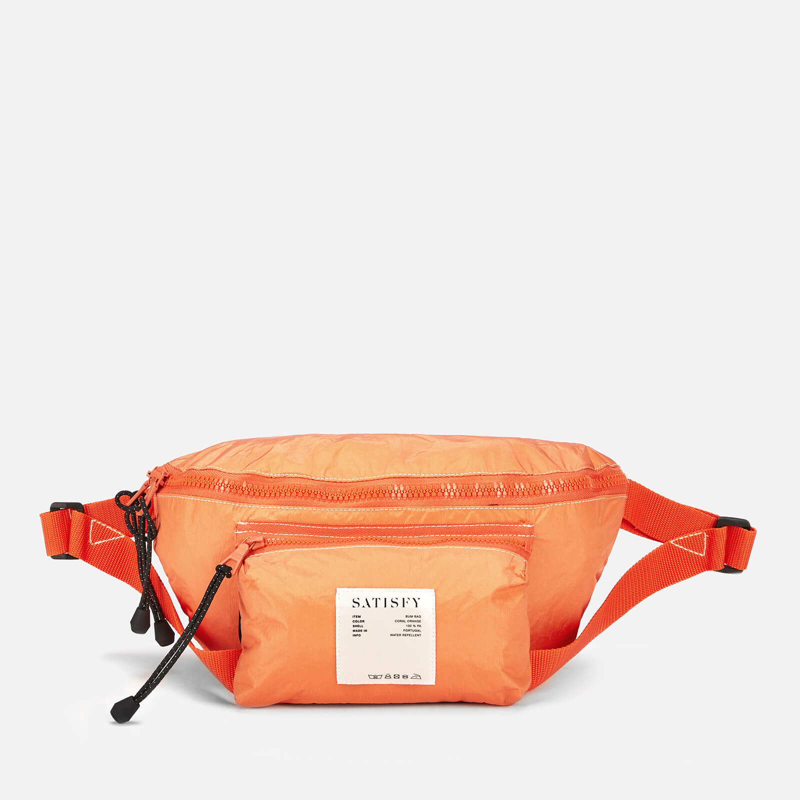 Satisfy Men s Bum Bag Coral Orange Coggles