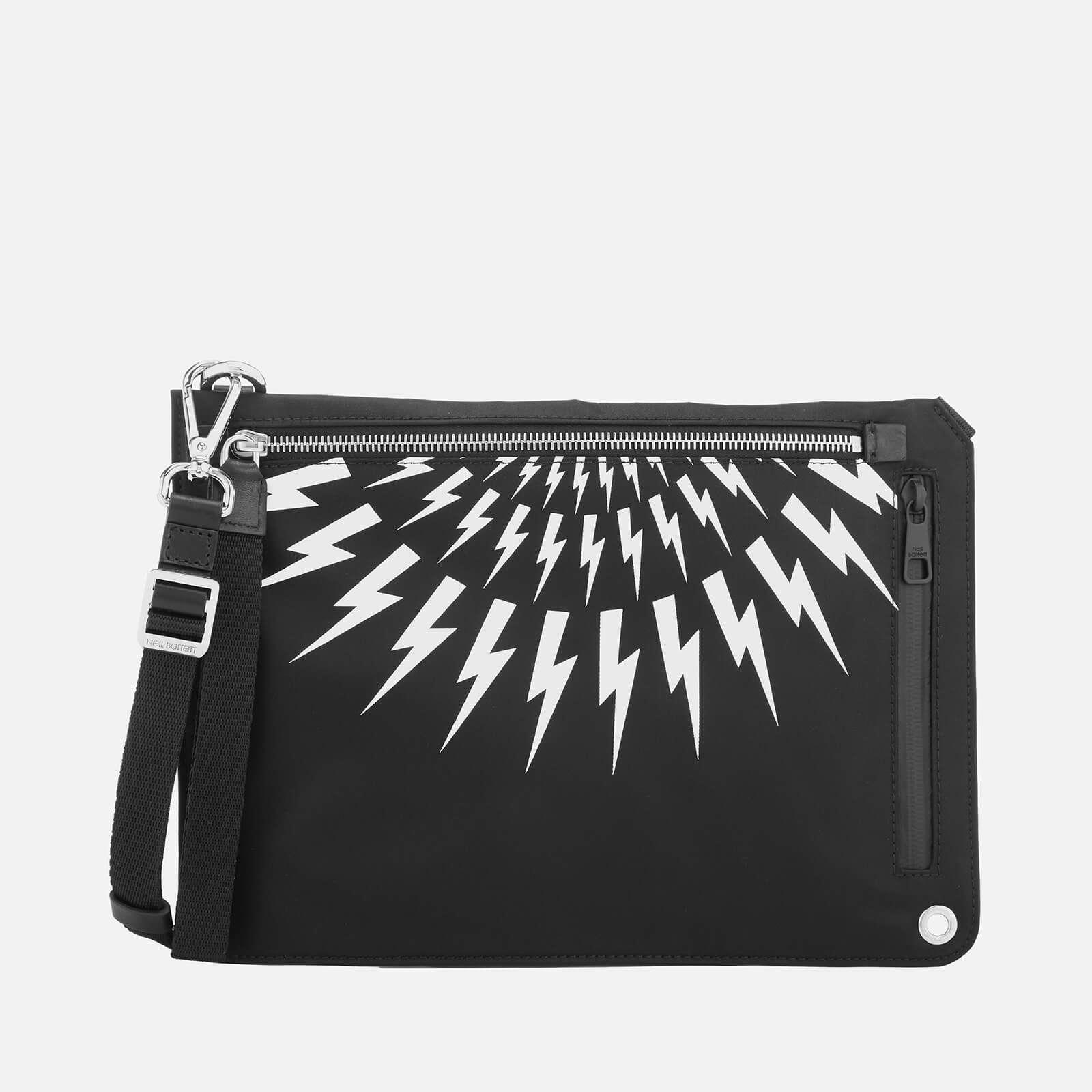Neil Barrett Men's Sacoche Bag - Black/White | Coggles