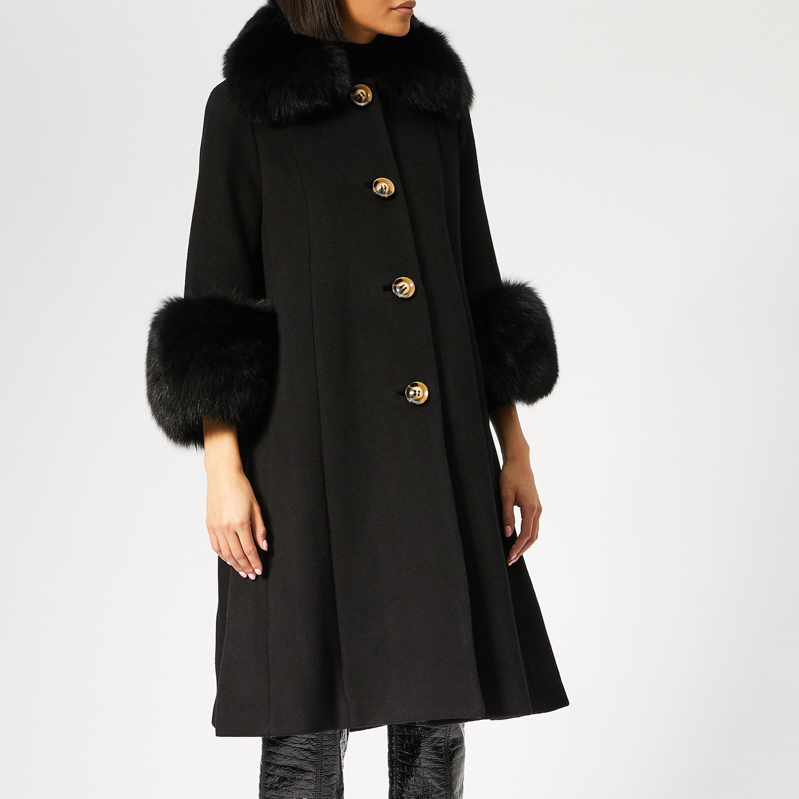 Saks Potts Women s Yvonne Coat Black Coggles