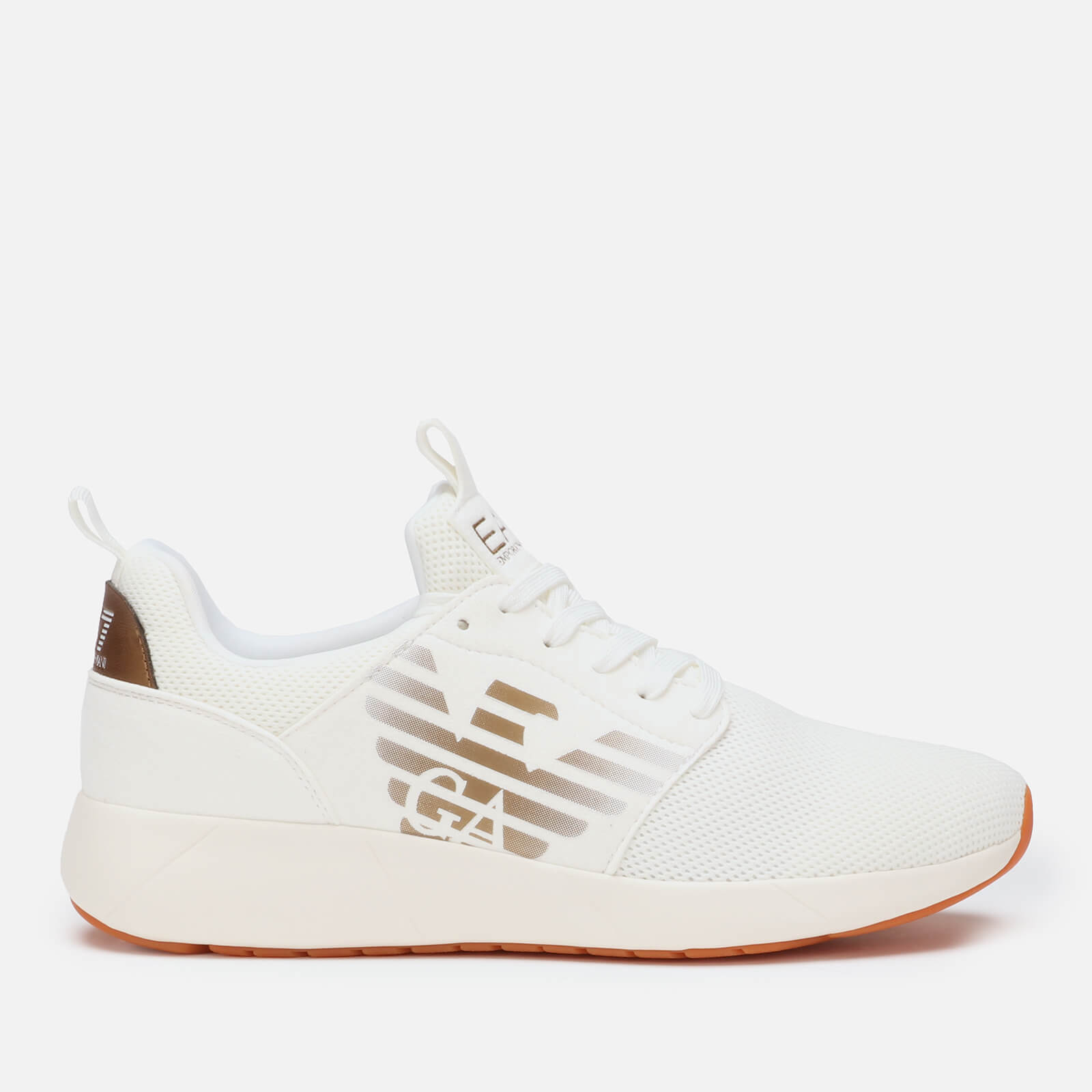 Ea7 nylon racer trainers on sale