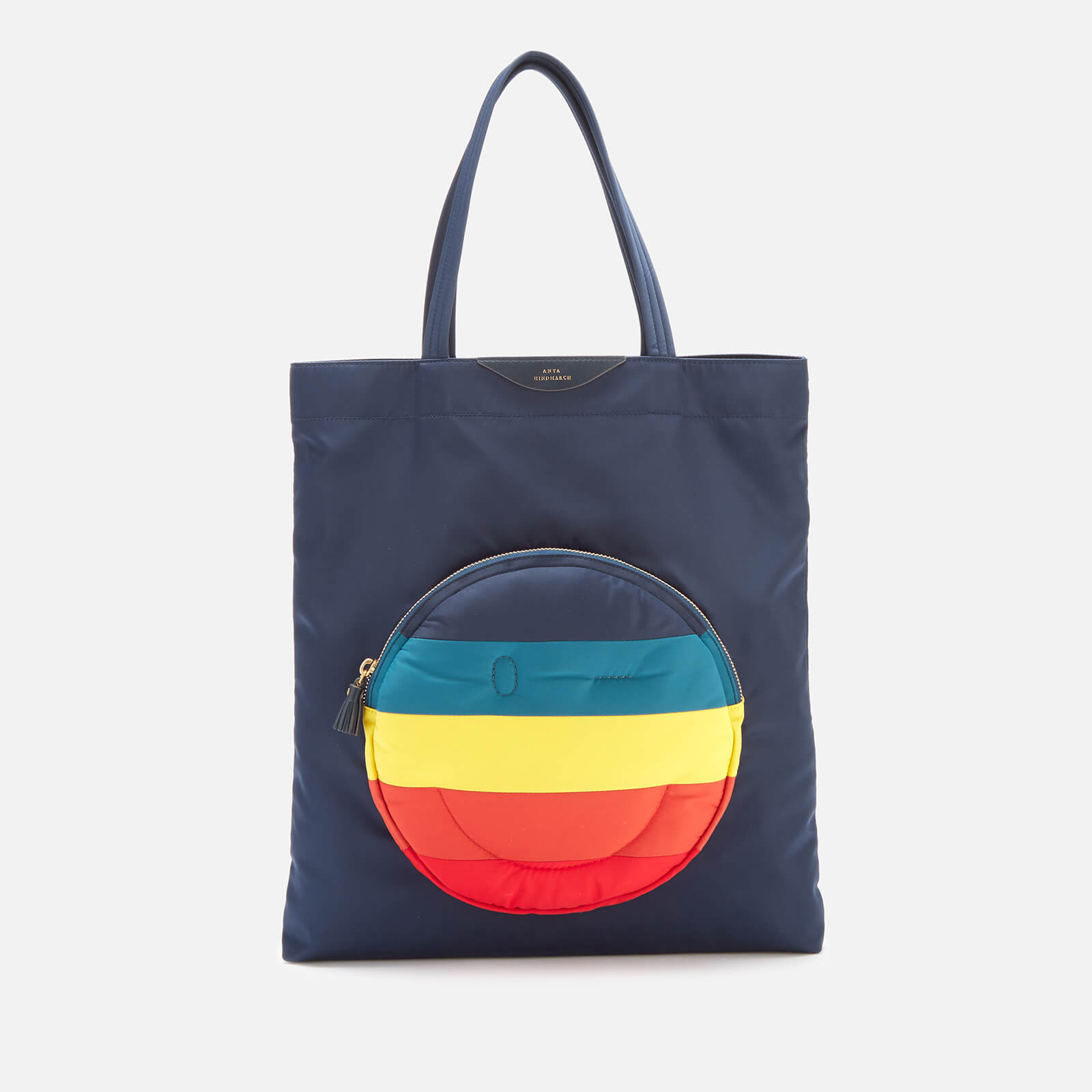 Anya Hindmarch Women s Nylon Wink Chubby Tote Bag Night Sky Coggles