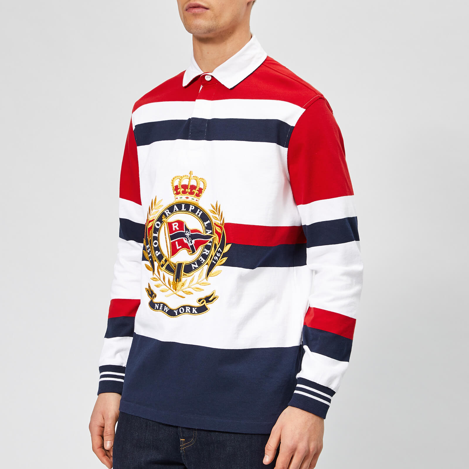 Polo ralph lauren crest rugby shirt online