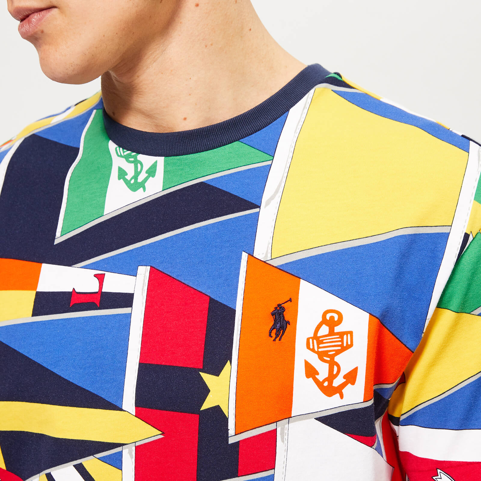 Ralph lauren flag tshirt new arrivals
