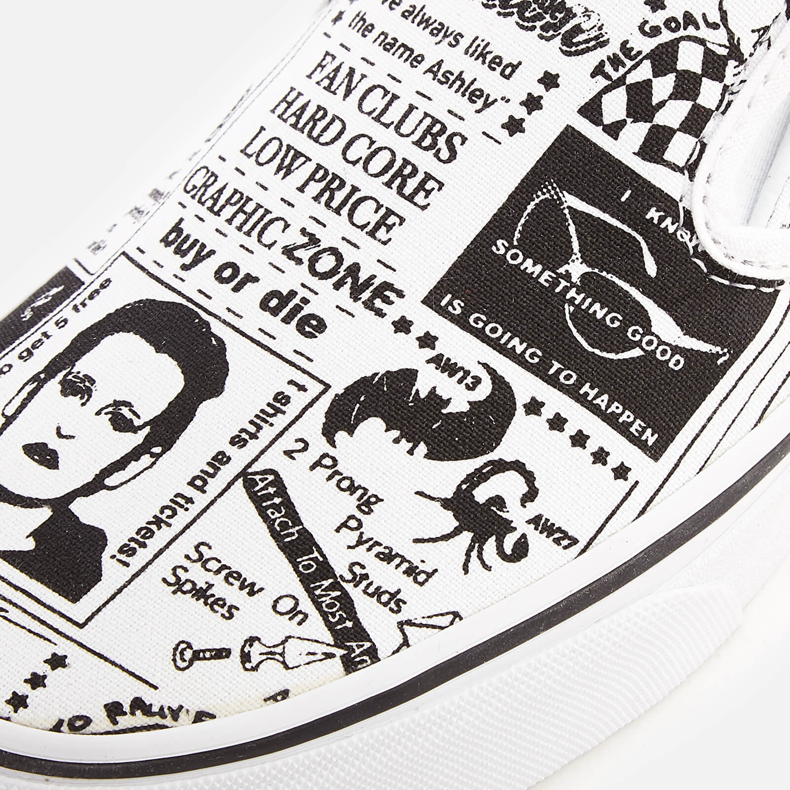 Vans slip on ashley williams outlet