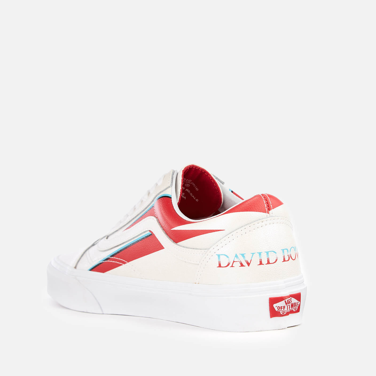 Vans X David Bowie Men s Old Skool Trainers Aladdin Sane True White UK 7 Coggles