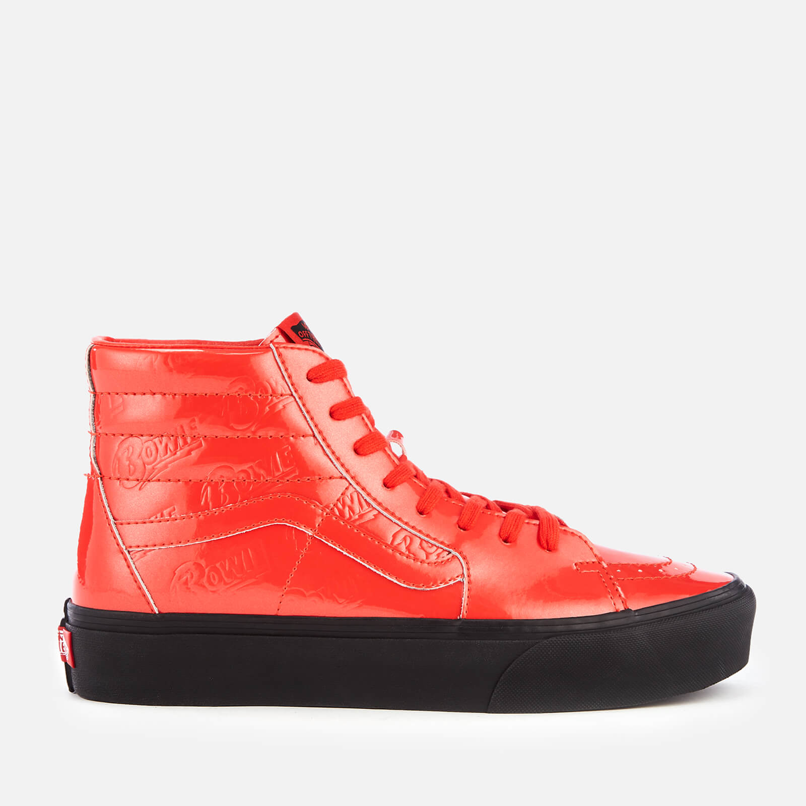 Red vans platform sales