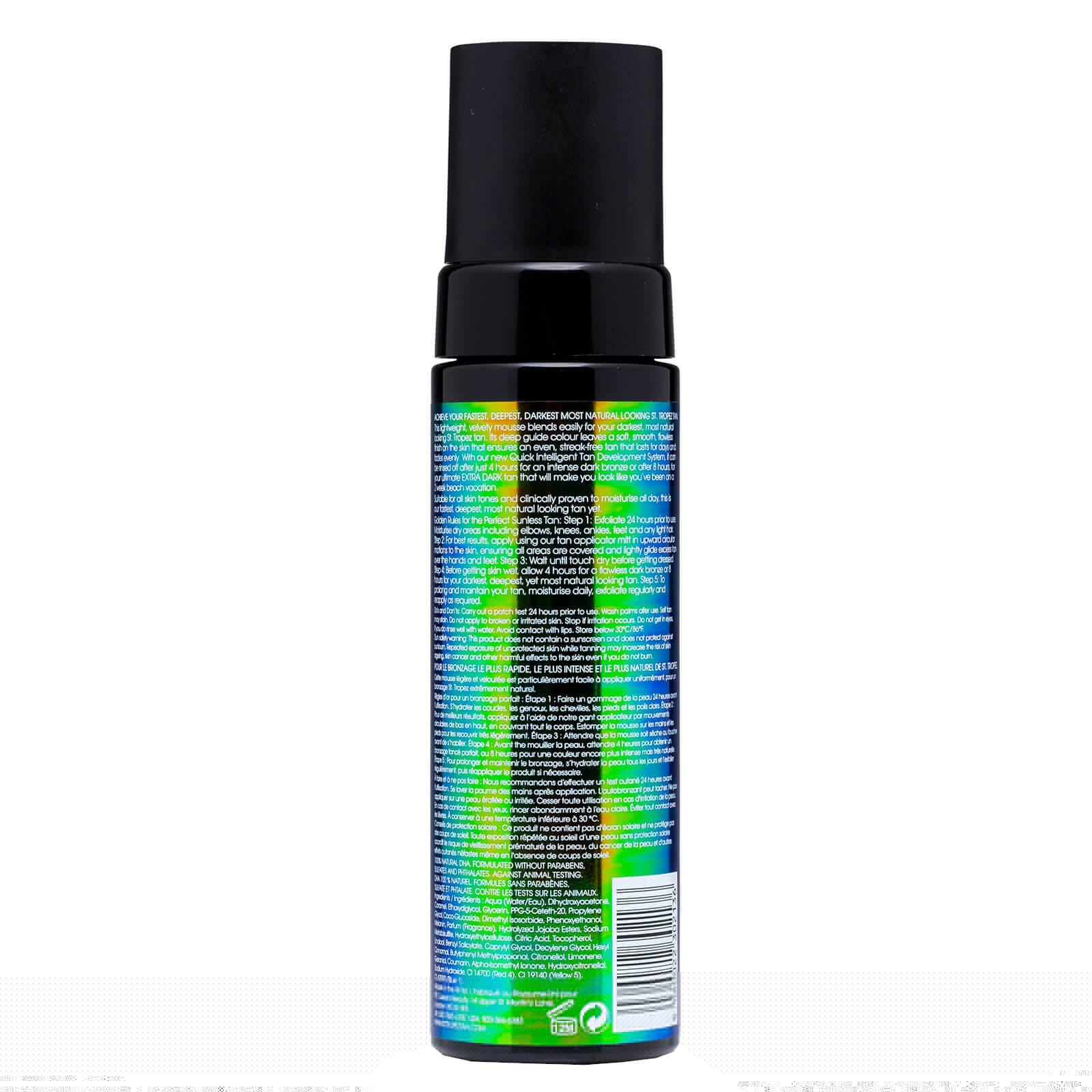 St.Tropez Self Tan Dark Bronzing Mousse – 200 Ml, Selbstbräunender Schaum Für Natürliche, Dunkle Bräune