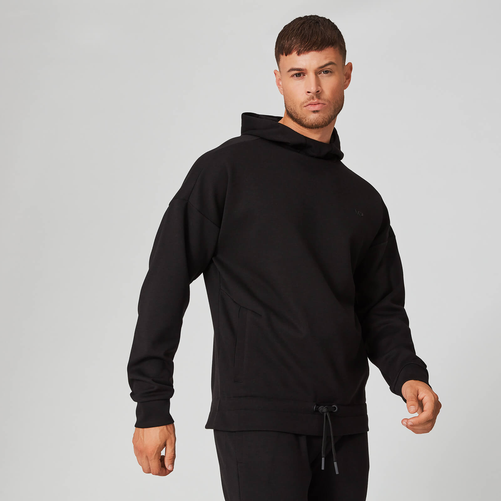 Form Pro Pullover majica s kapuljačom - Crna
