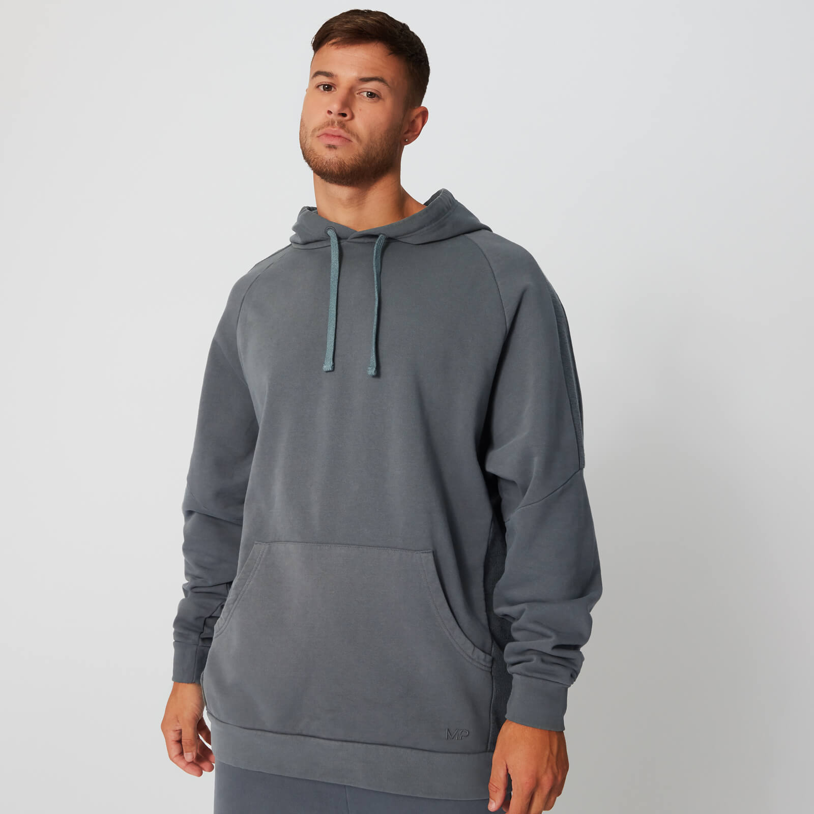 MP Washed Pullover Hoodie - Carbon - XS