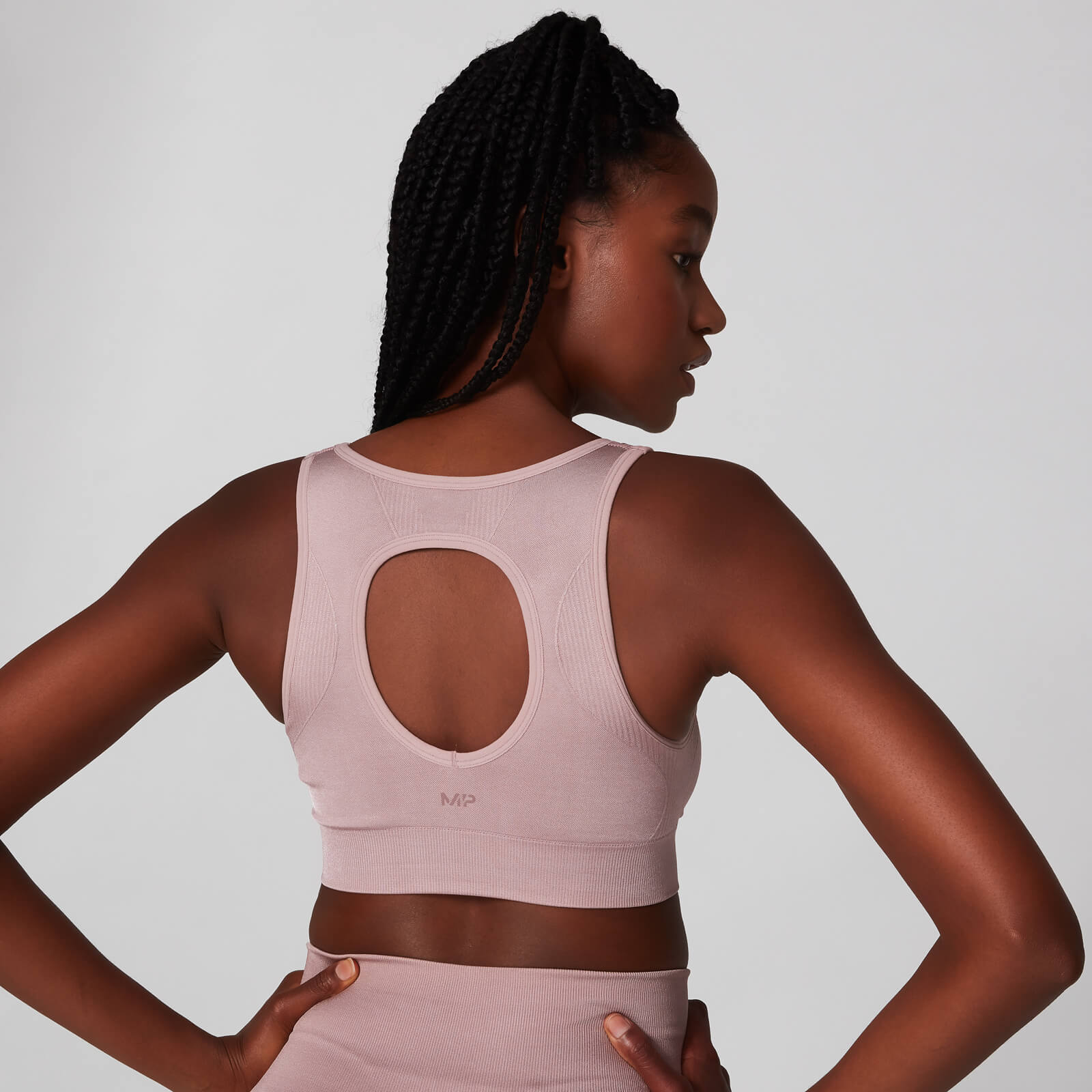 Shape Seamless 無縫系列 女士 Ultra 運動內衣 - 粉色