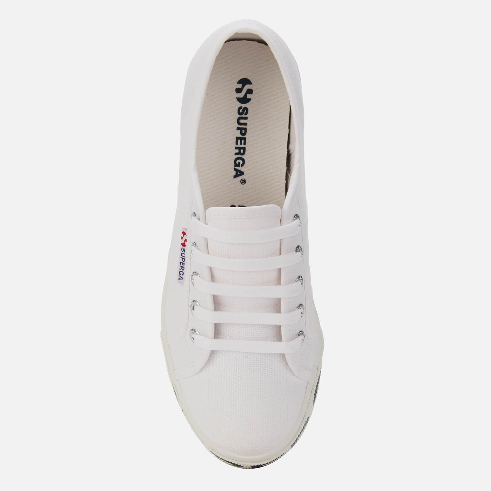 Superga 2790 cotw outsole lettering top white