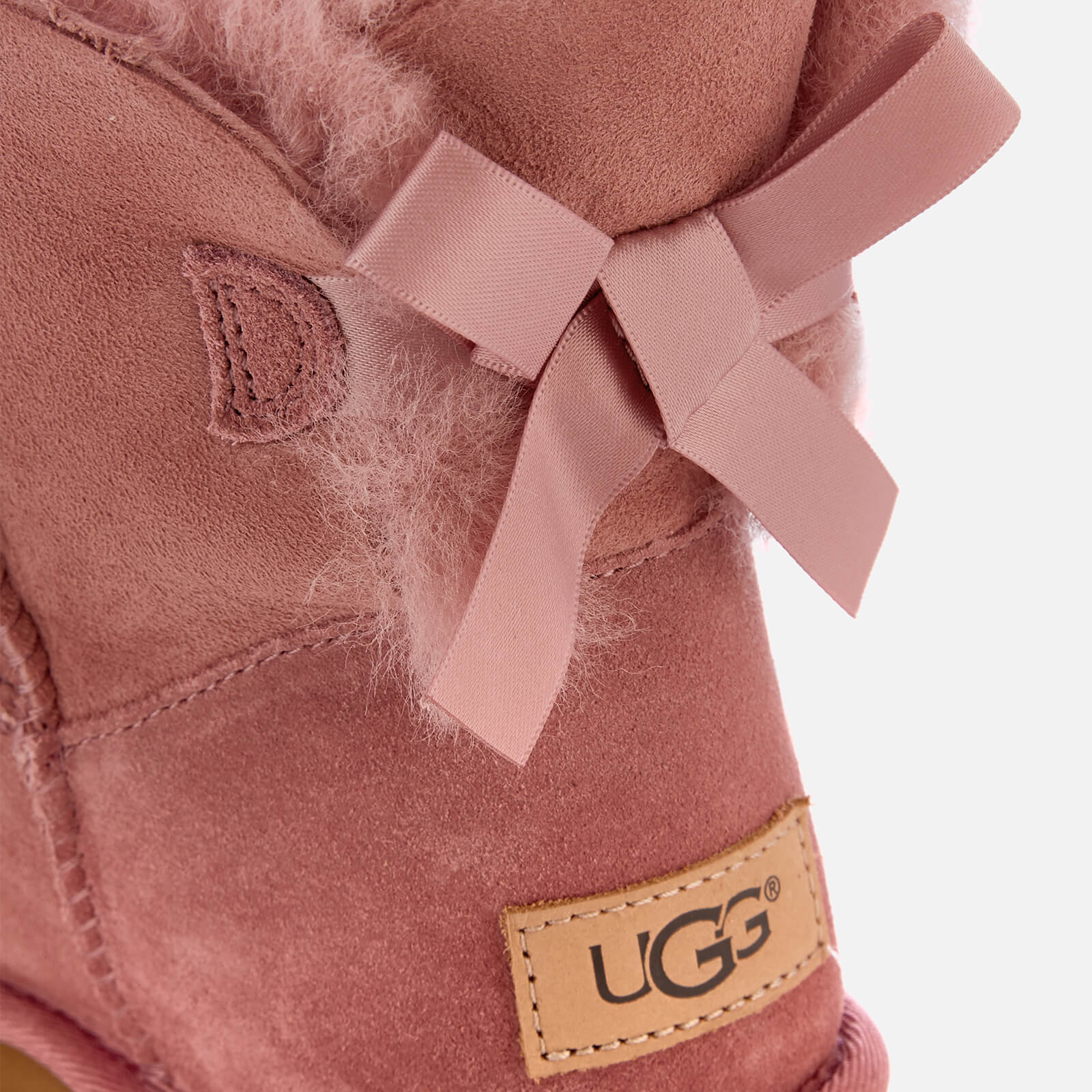 Pink bailey bow uggs womens top