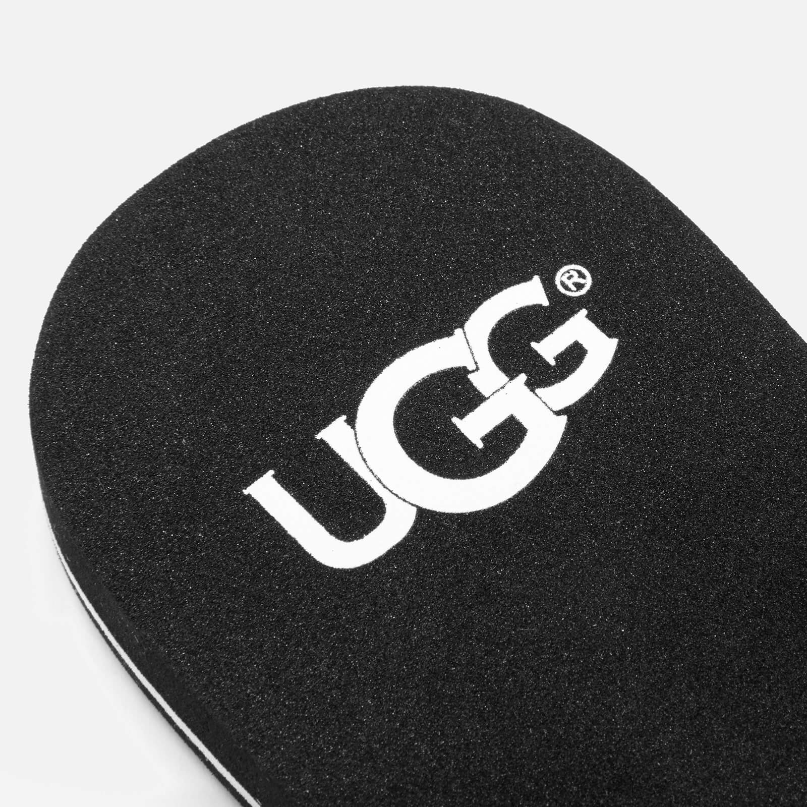 UGG Women's Simi Graphic Flip Flops - Black - UK 3 | Allsole