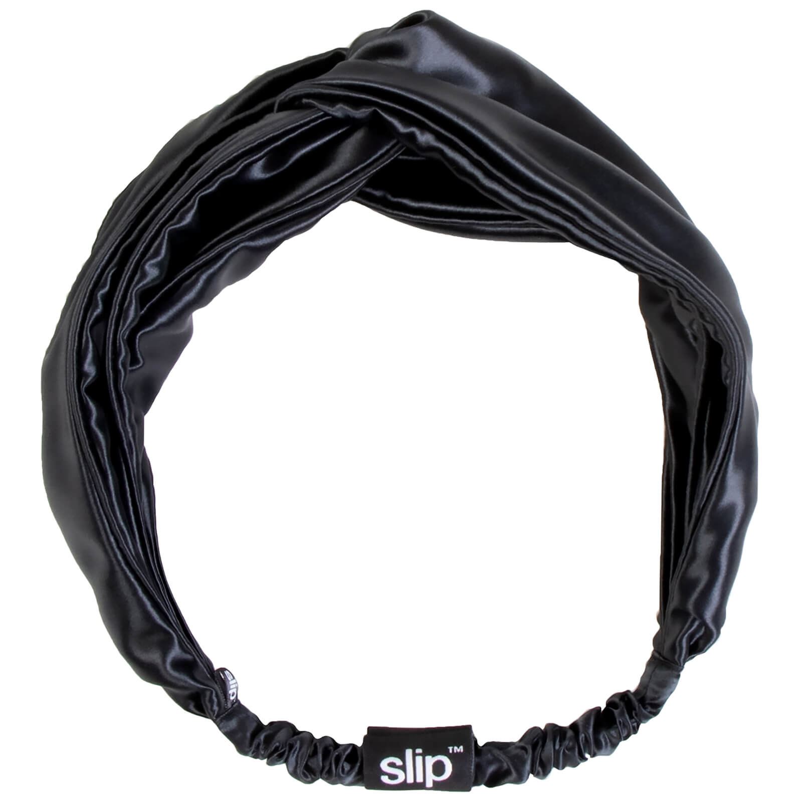 Slip silk headband black No-Slip Scarf Headband Black $12 Free Shipping! | CULTURE  main image 2