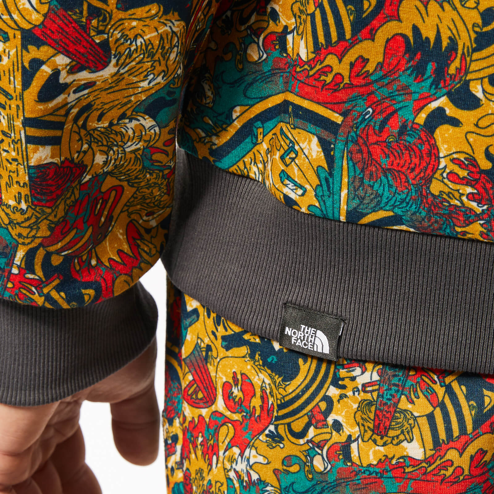 North face leopard yellow genesis sales