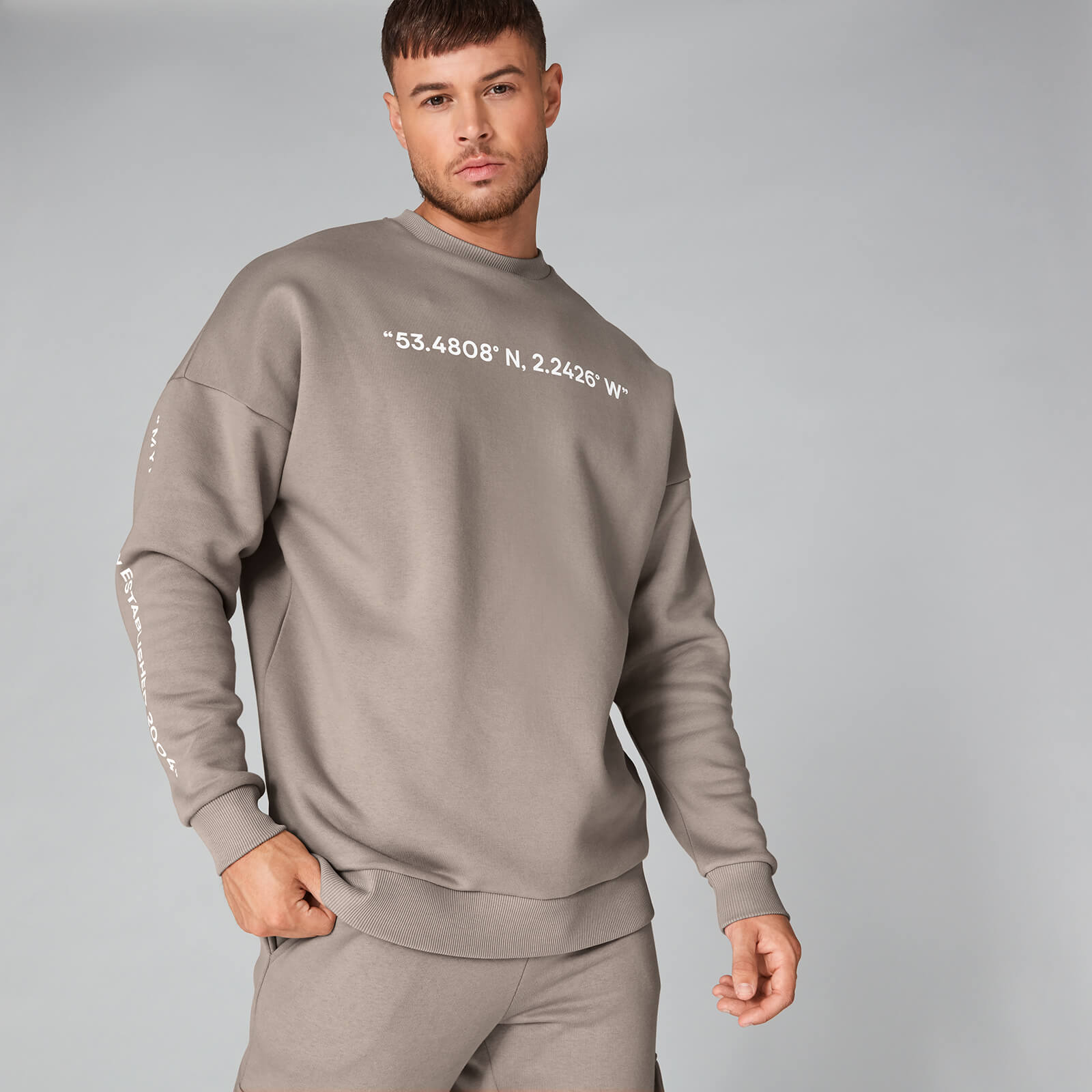 Coordinates Sweatshirt - Grey