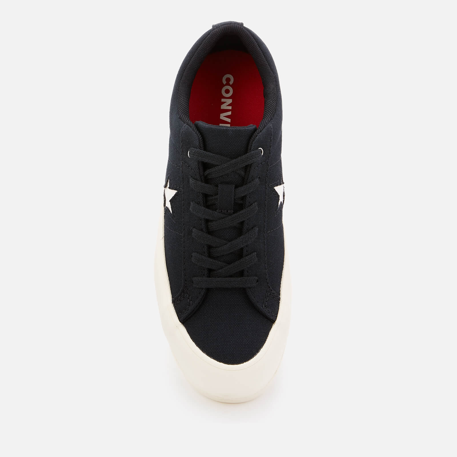 Converse Women s One Star Lugged Ox Trainers Black Egret UK 3 Allsole