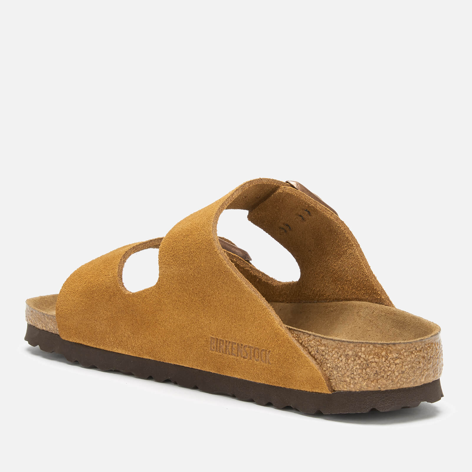 Birkenstock arizona suede mink hot sale