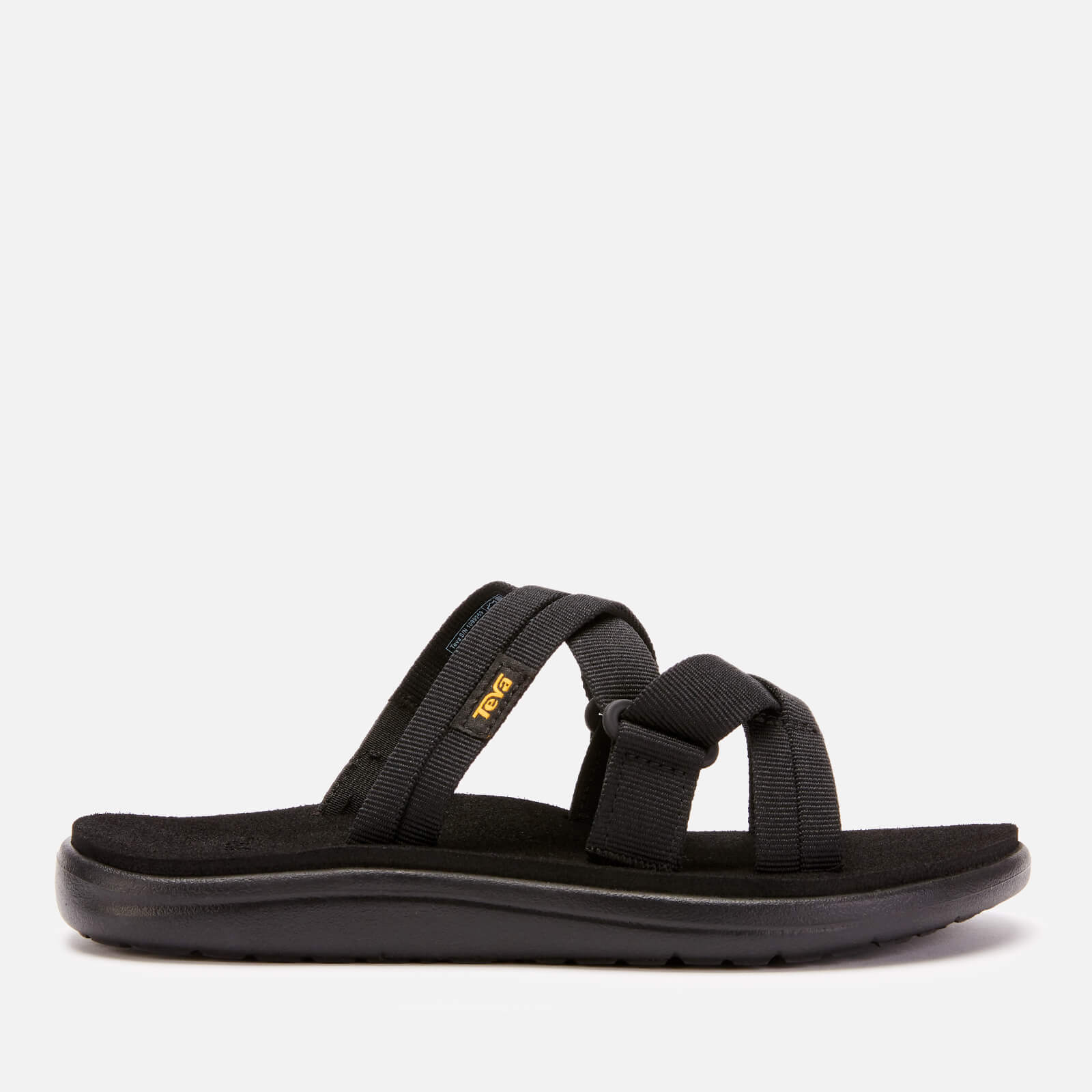 Teva Women s Voya Slide Sandals Black UK 3 Allsole