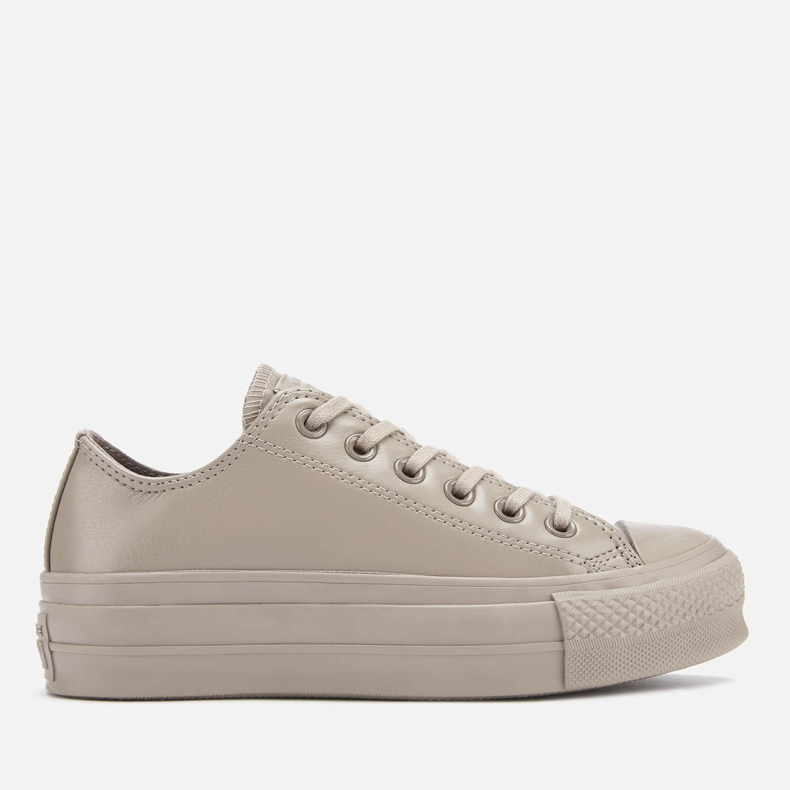 Converse Women s Chuck Taylor All Star Lift Ox Trainers Sepia Stone Sepia Stone Allsole