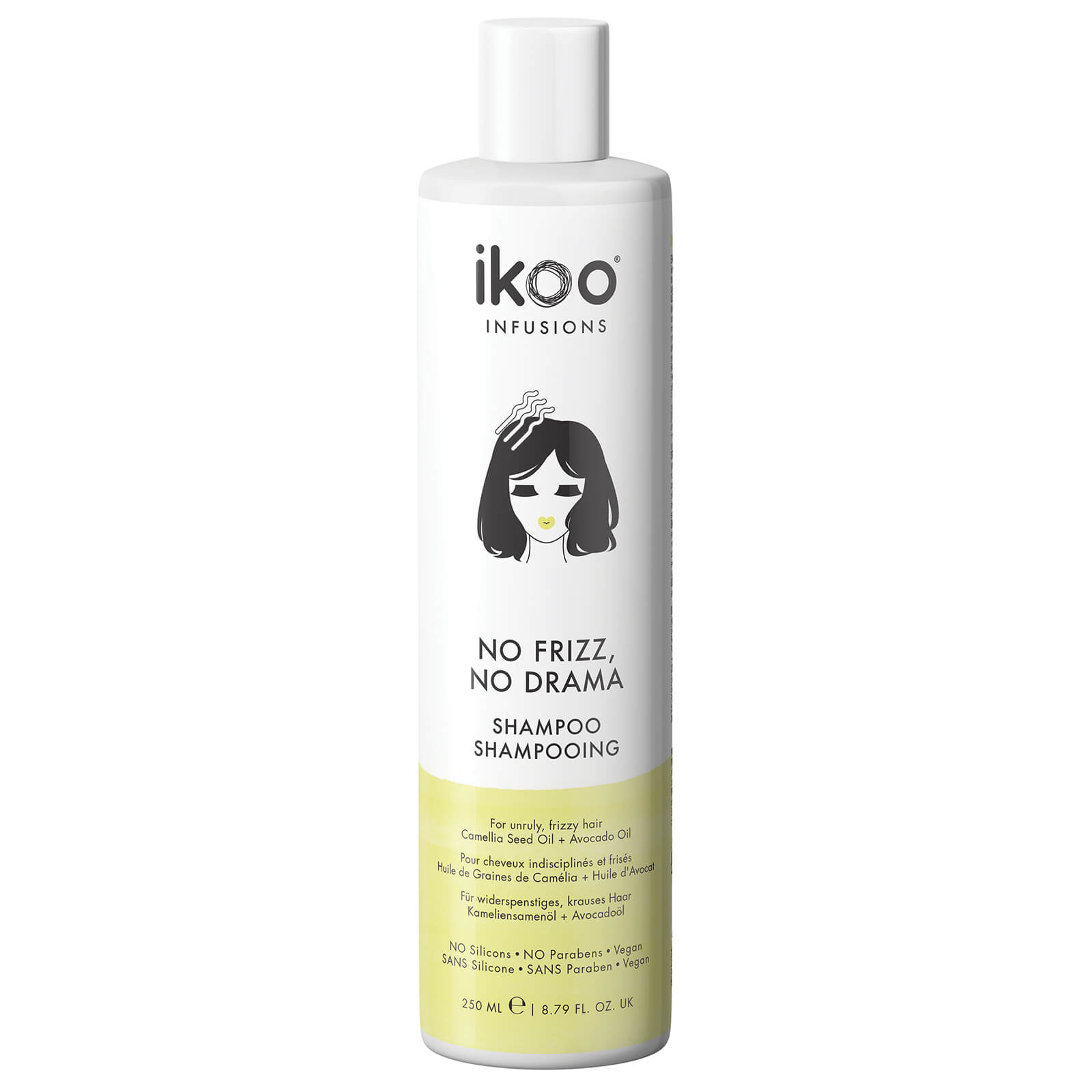 ikoo Shampoo - No Frizz, No Drama 250ml