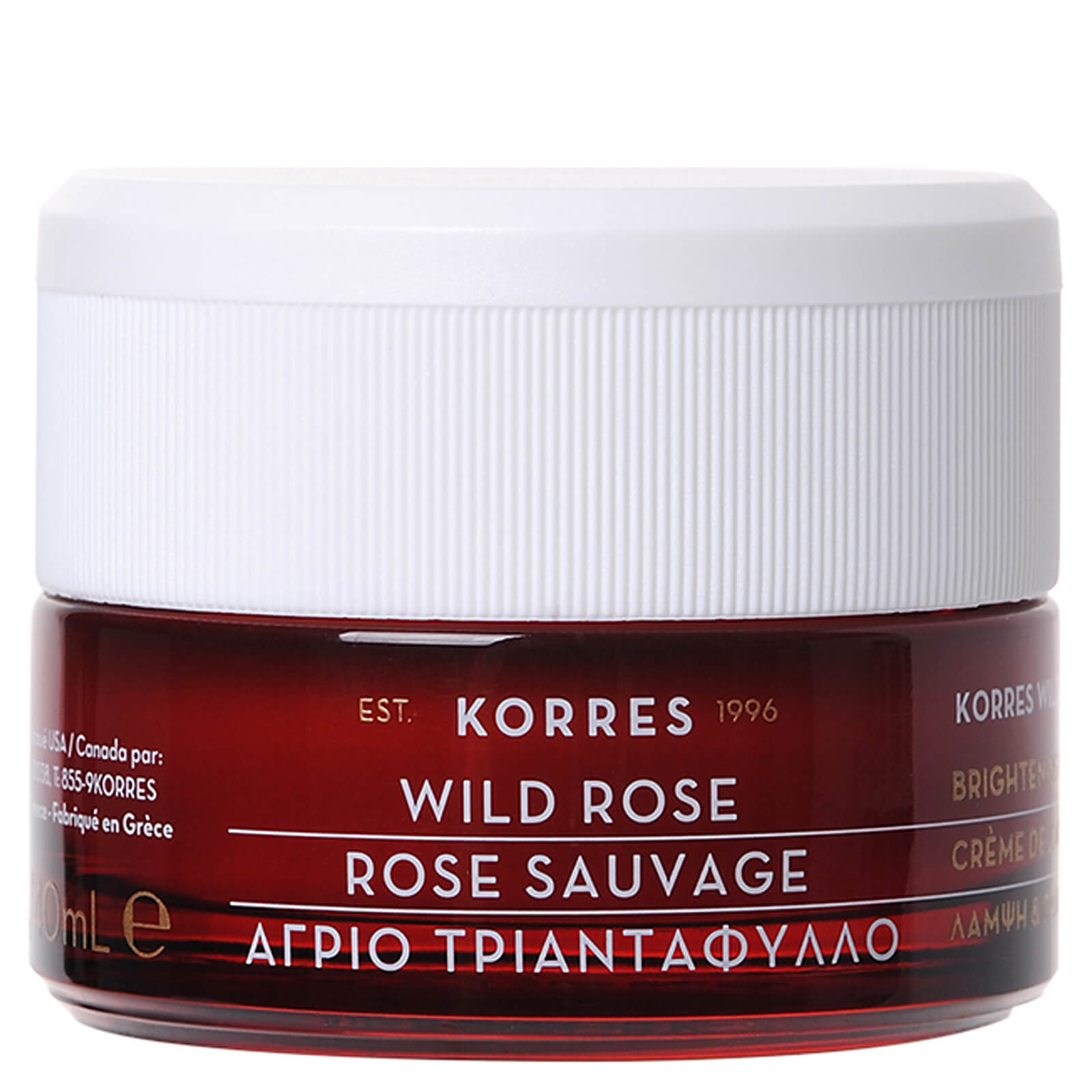 KORRES Natural Wild Rose Vitamin C Day Cream for Dry Skin 40ml