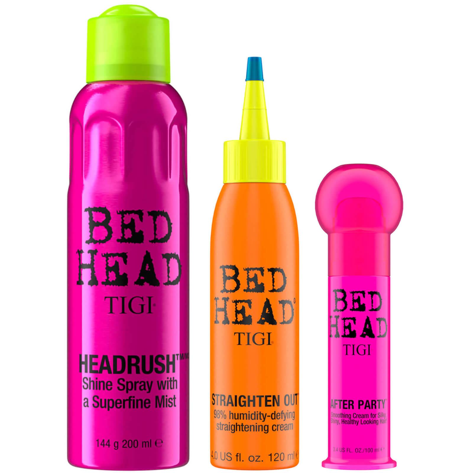TIGI Bed Head Hair Styling Set for Shiny, Smooth and Silky Hair