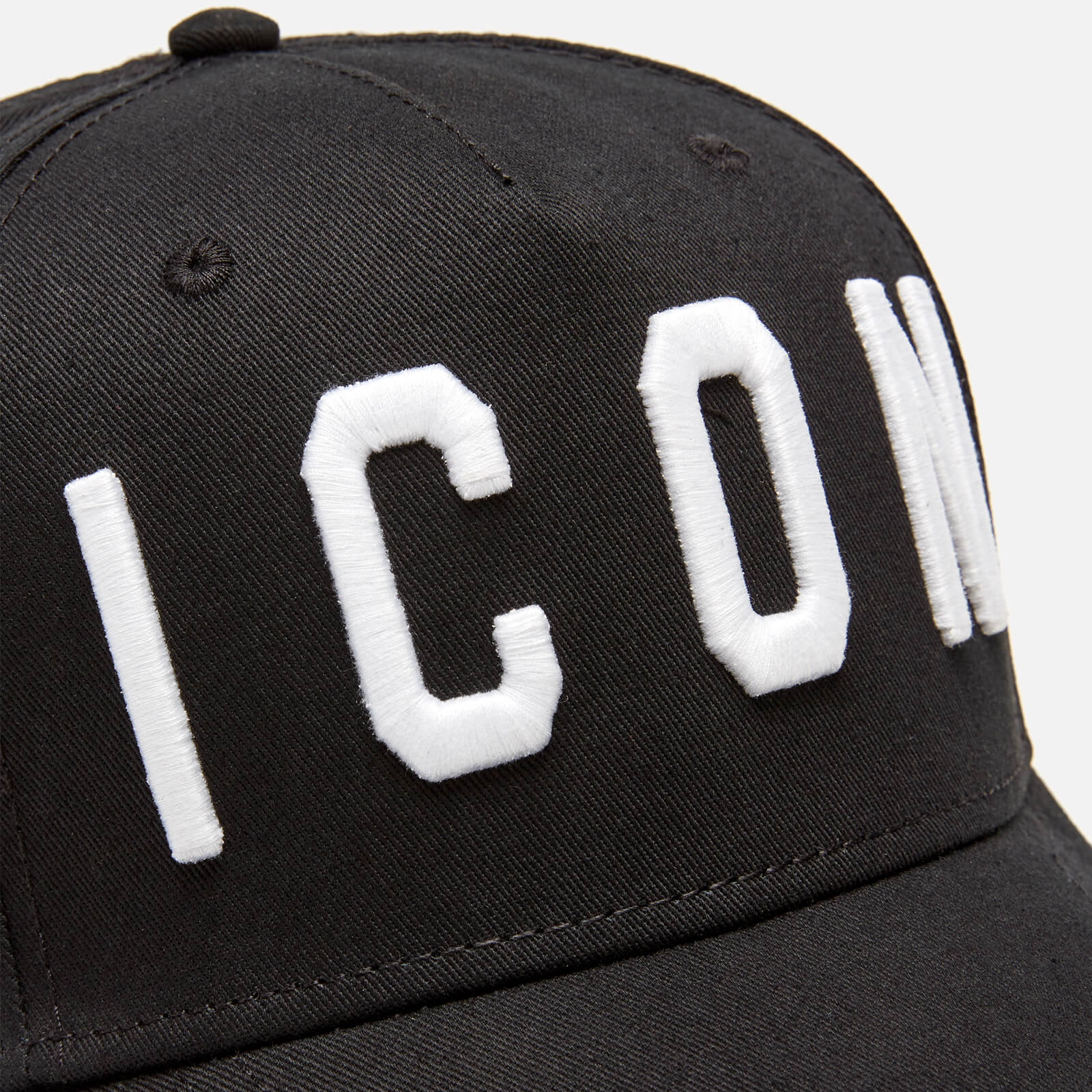 Dsquared2 Men's Icon Cap - Black/White | Coggles