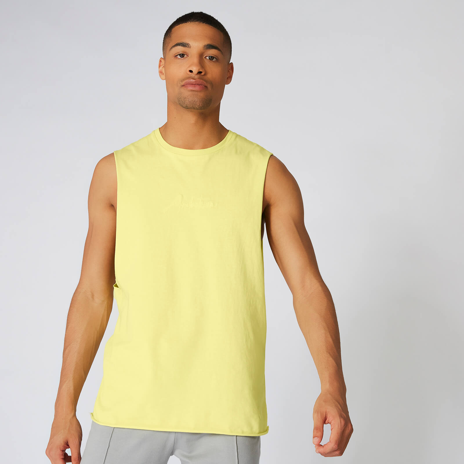 Neon Signature majica bez rukava - Limun žuta