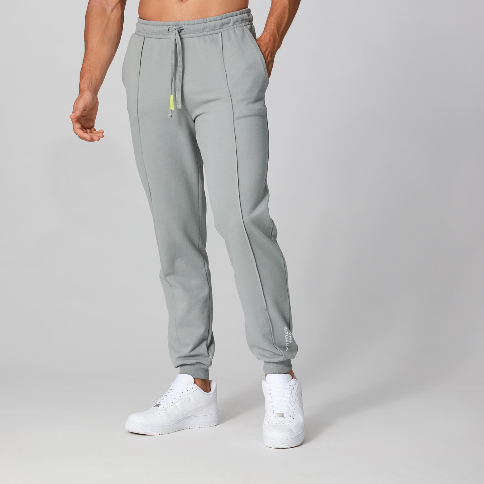 Neon Signature joggers hlače - Sive