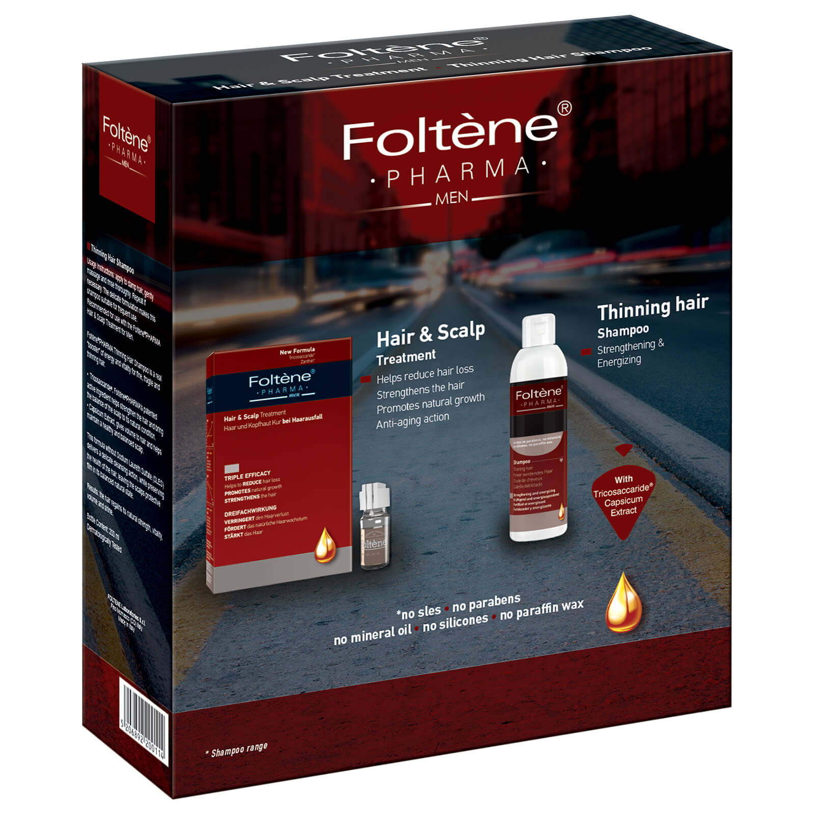 Foltène Hair and Scalp Treatment Kit for Men