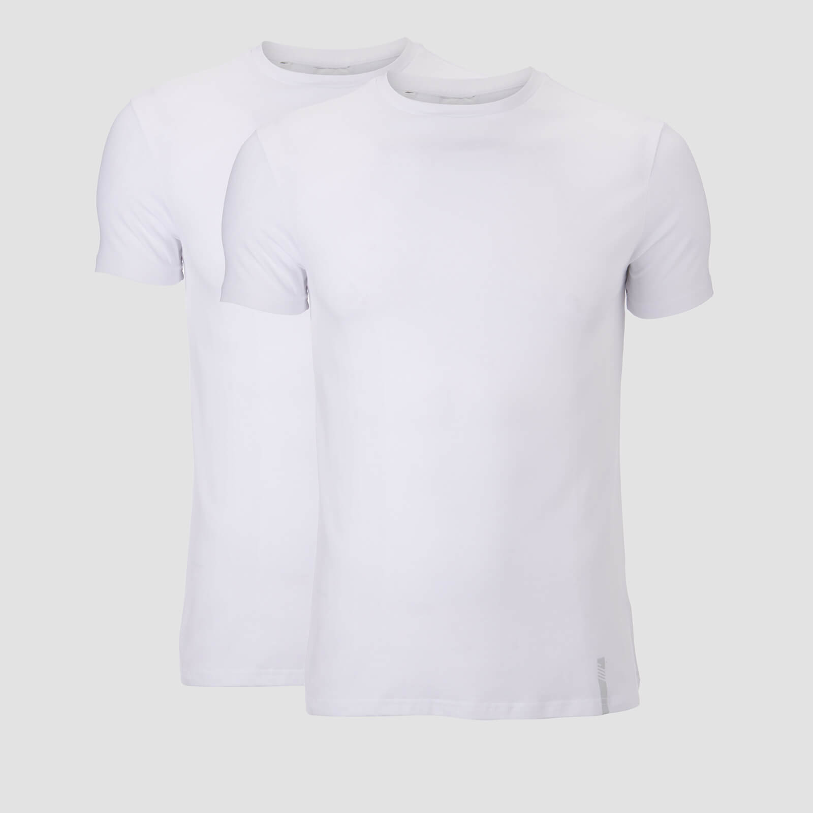 Luxe 極致系列 男士經典短袖上衣（2 入組） - 白色 - L