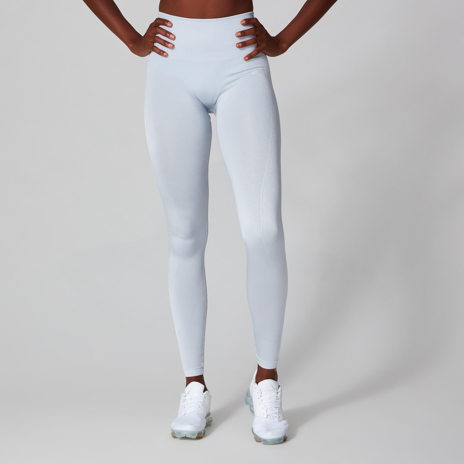 Shape Seamless 無縫系列 女士 Ultra 運動緊身褲 - 灰白色