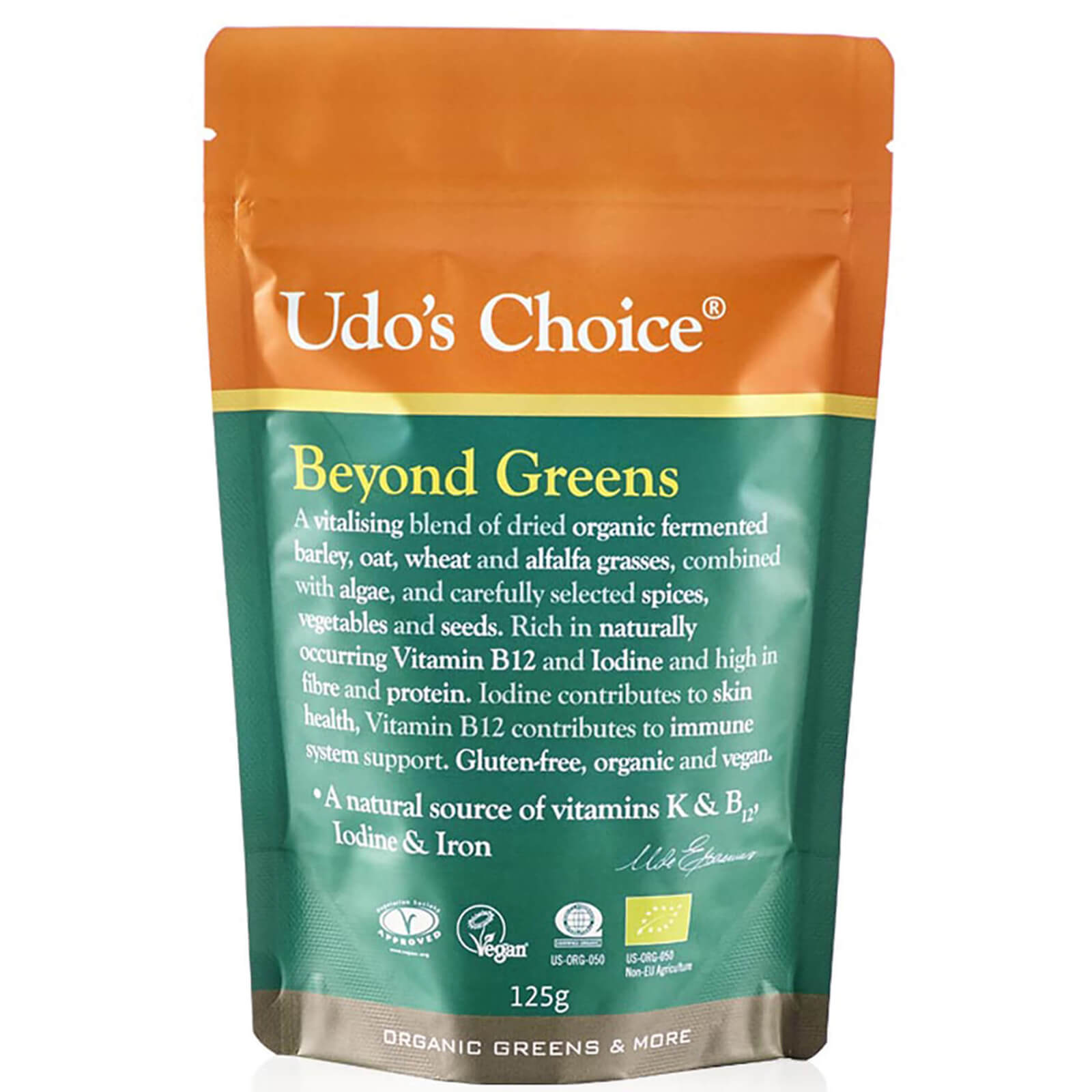 Udo's Choice Beyond Greens Supplements 125g
