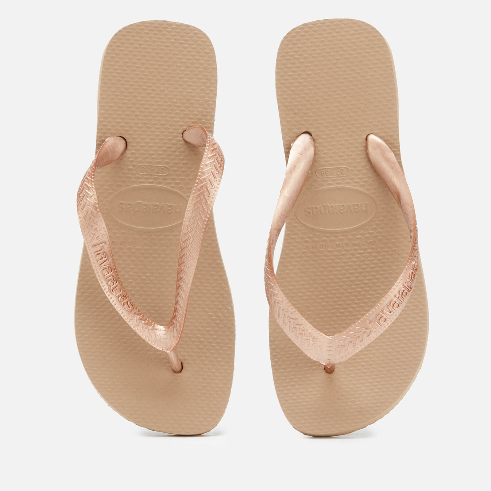 Havaianas top tiras rose cheap gold