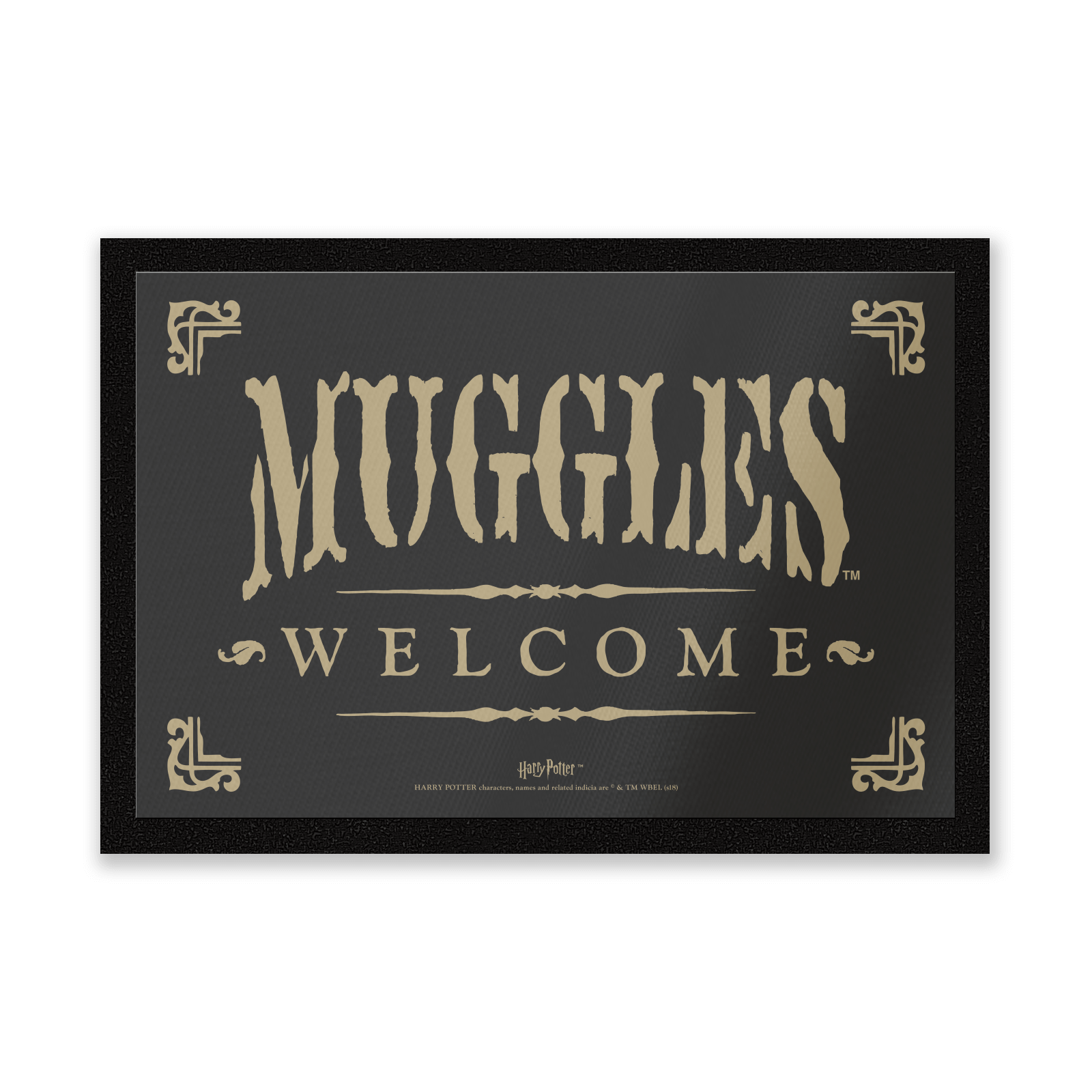Harry Potter Muggles Welcome Entrance Mat | Zavvi UK