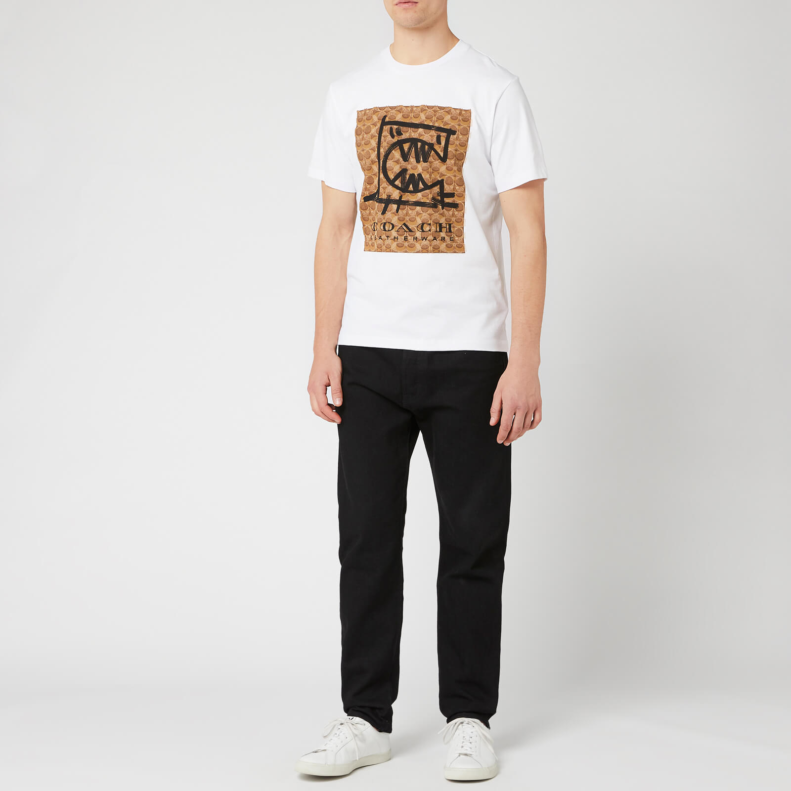 Coach Men's Signature Rexy by Guang Yu T-Shirt - White - S