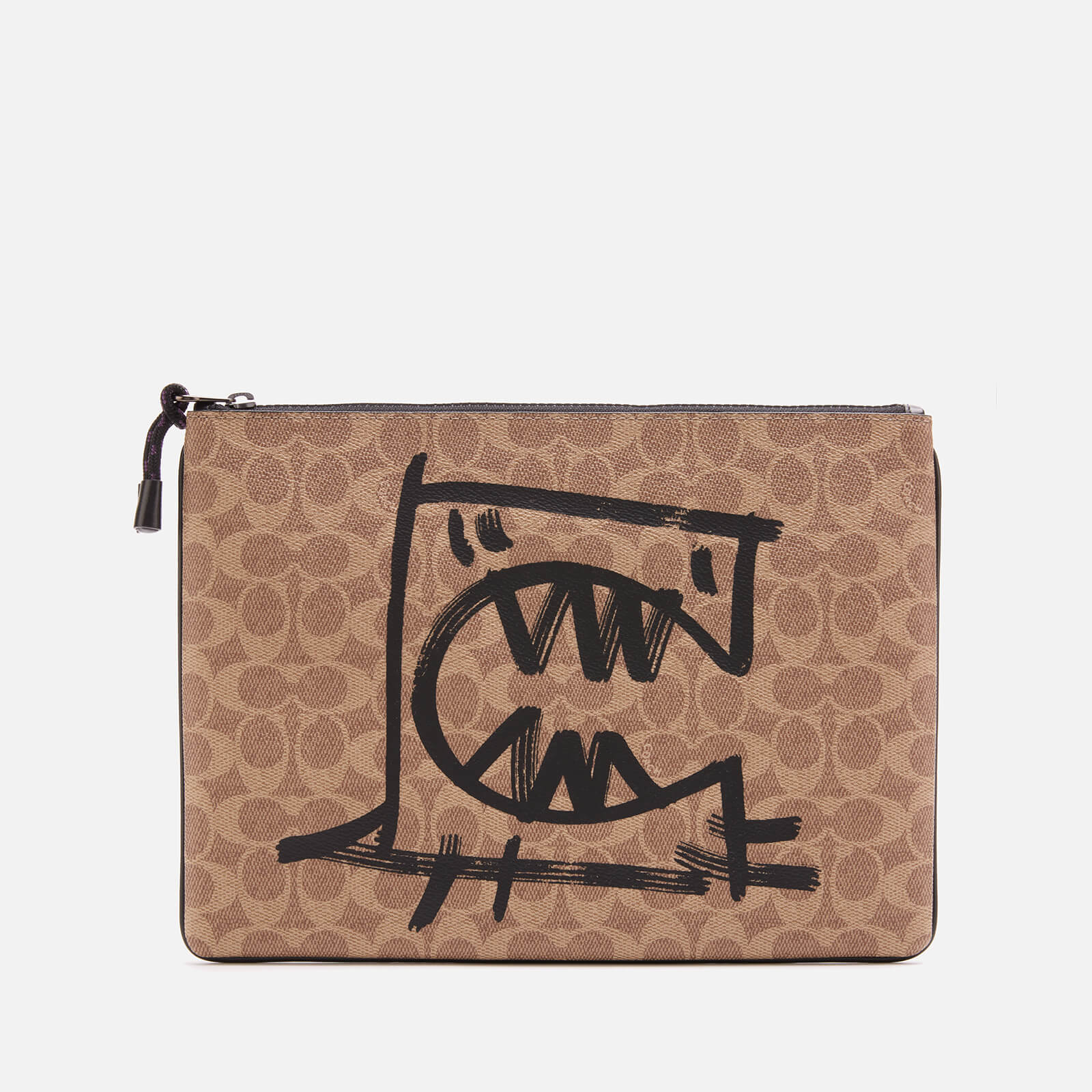ファッション通販 Coach X Coggles | Khaki - 30 Pouch Men's Yu Guang バッグ