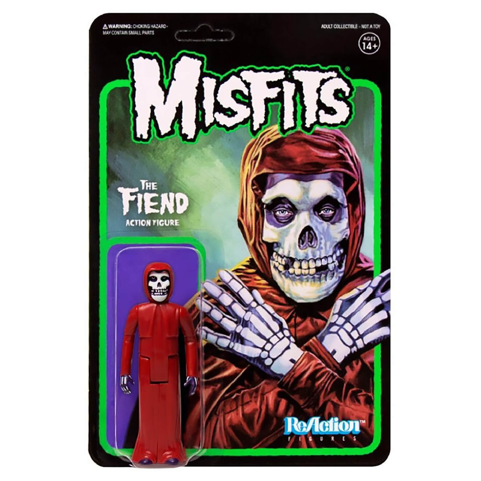 Super7 Misfits Wave 2 The Fiend Crimson ReAction Figure
