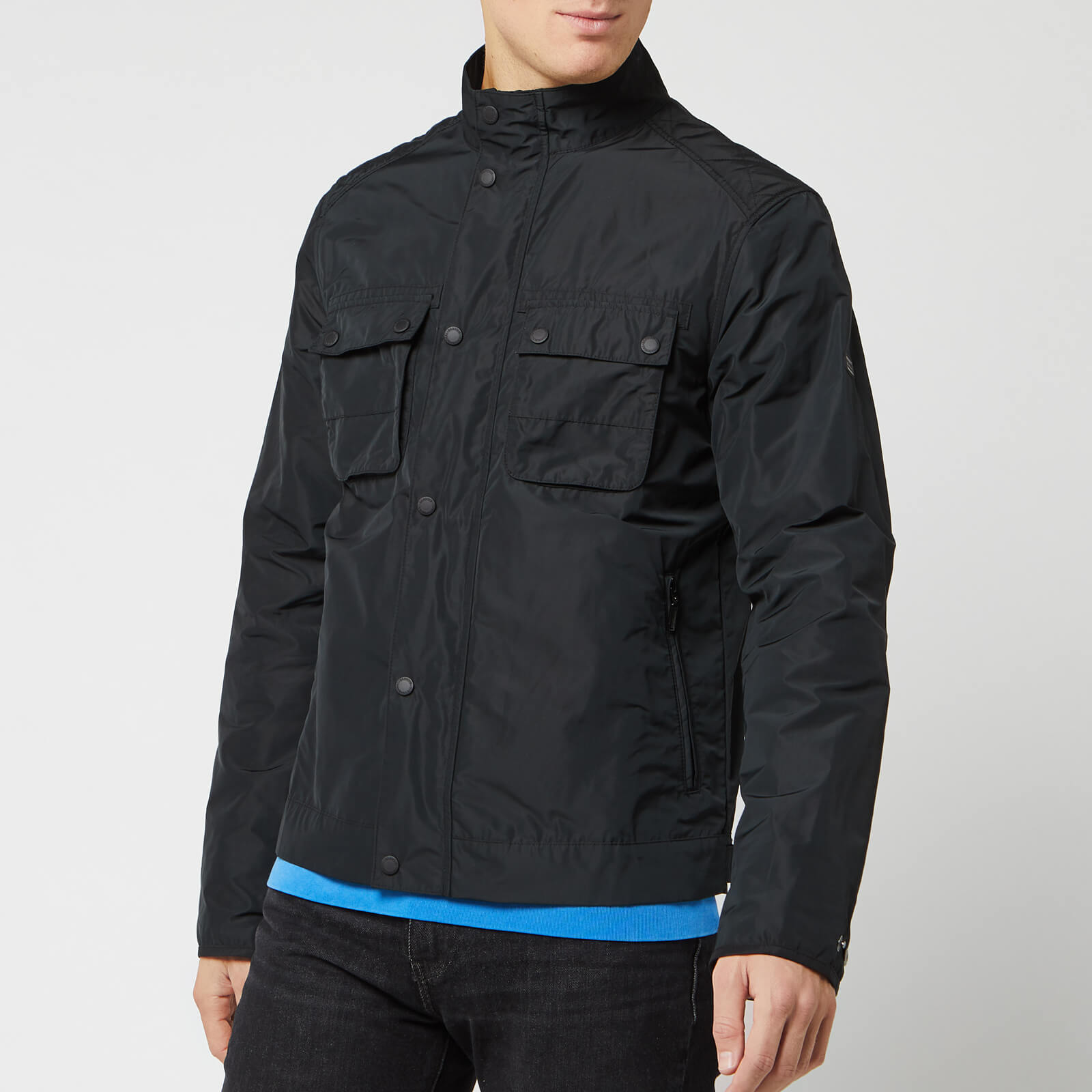 Barbour international stannington jacket black 2025