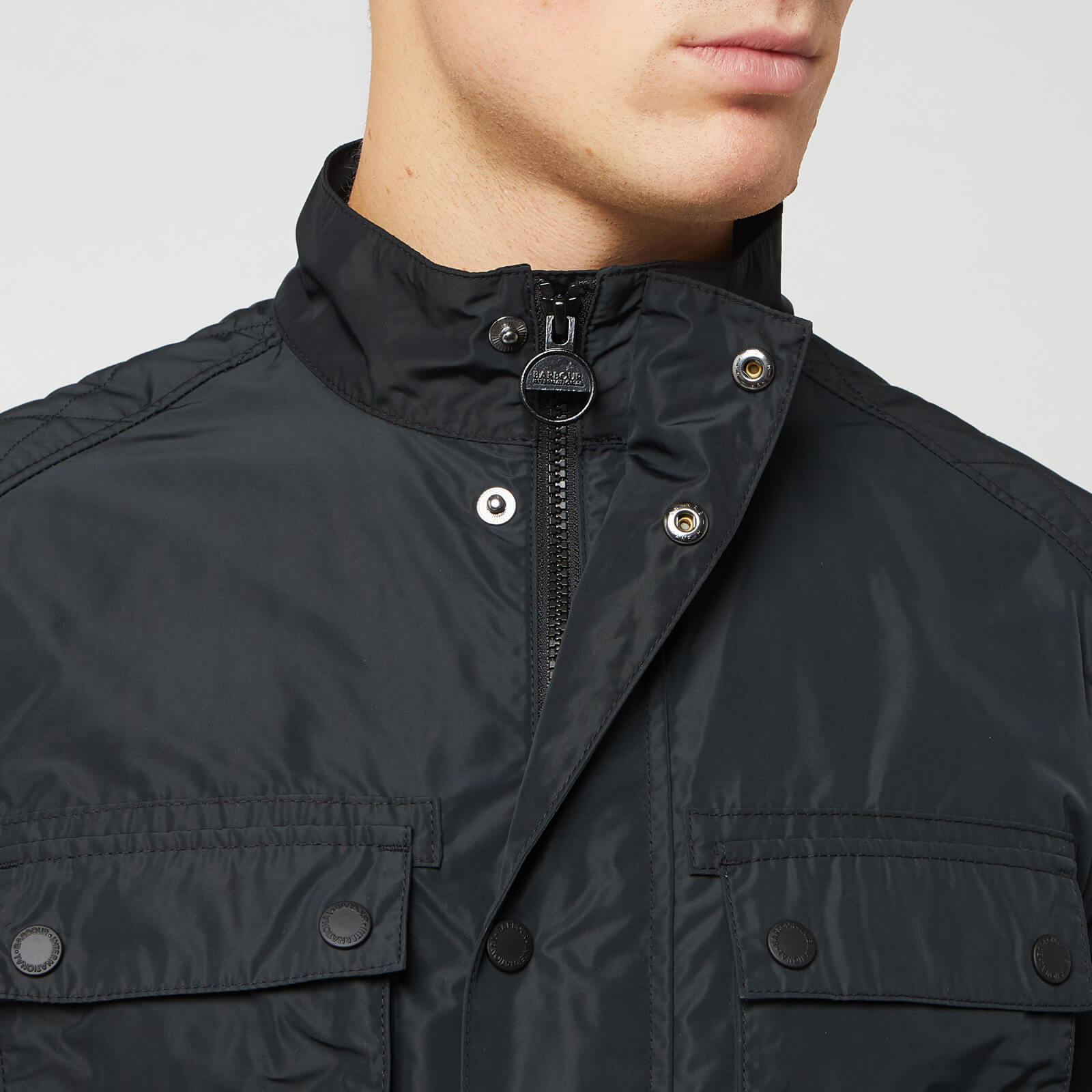 Barbour stannington casual jacket discount