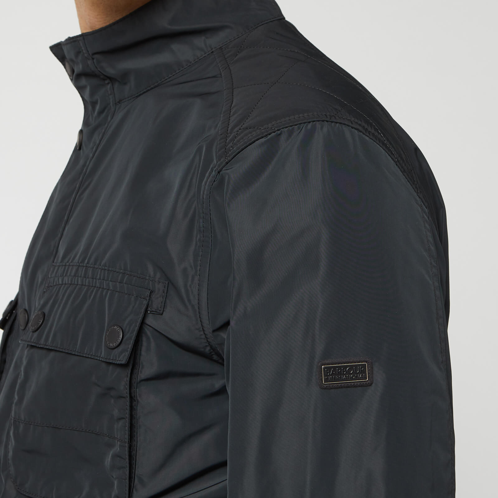 Barbour International Men s Stannington Casual Jacket Black Coggles
