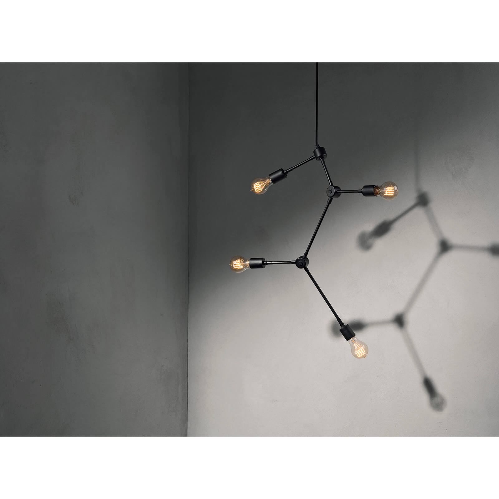 Menu Franklin Chandelier - Black | Coggles Menu Franklin Chandelier - Black | Coggles