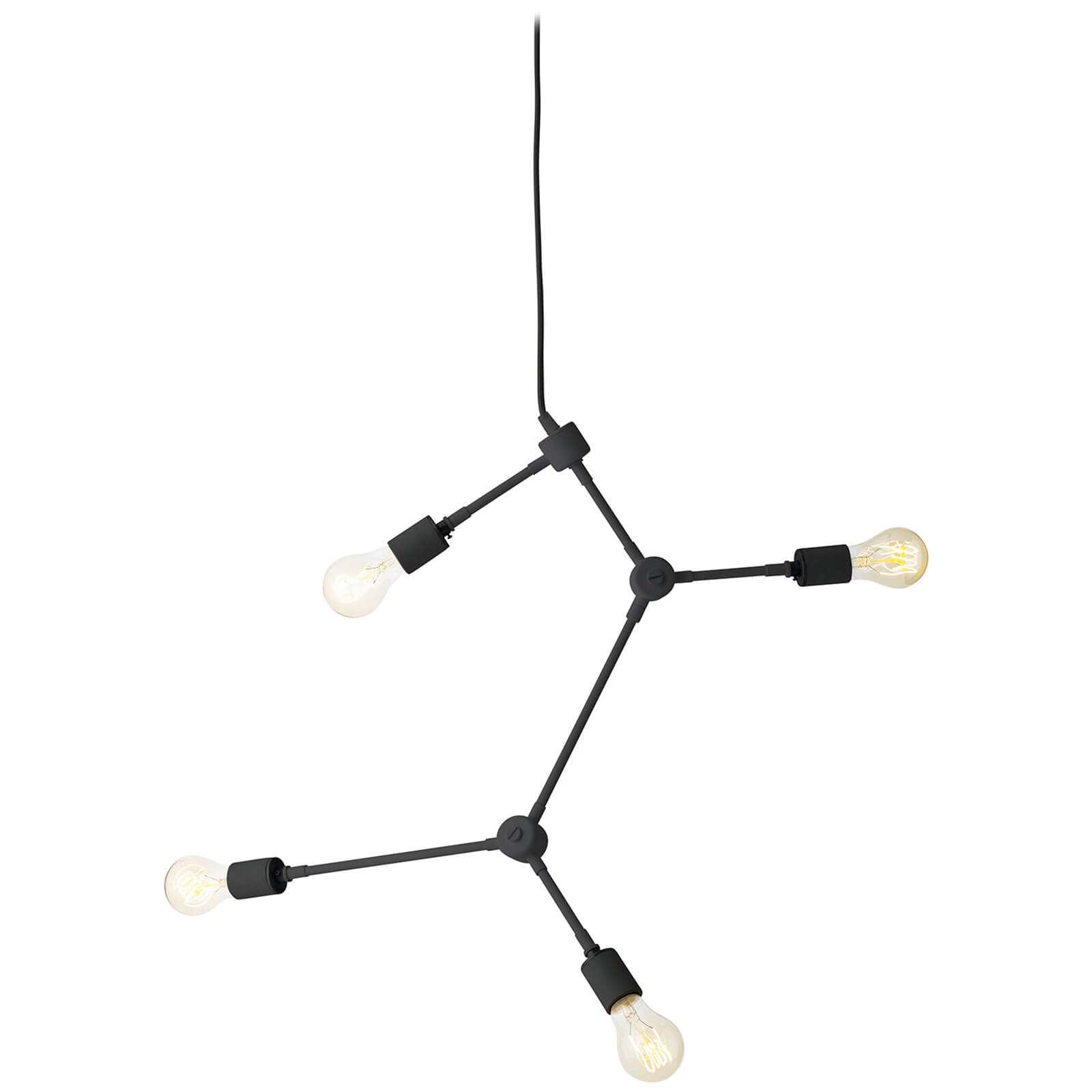 Menu Franklin Chandelier - Black | Coggles Menu Franklin Chandelier - Black | Coggles