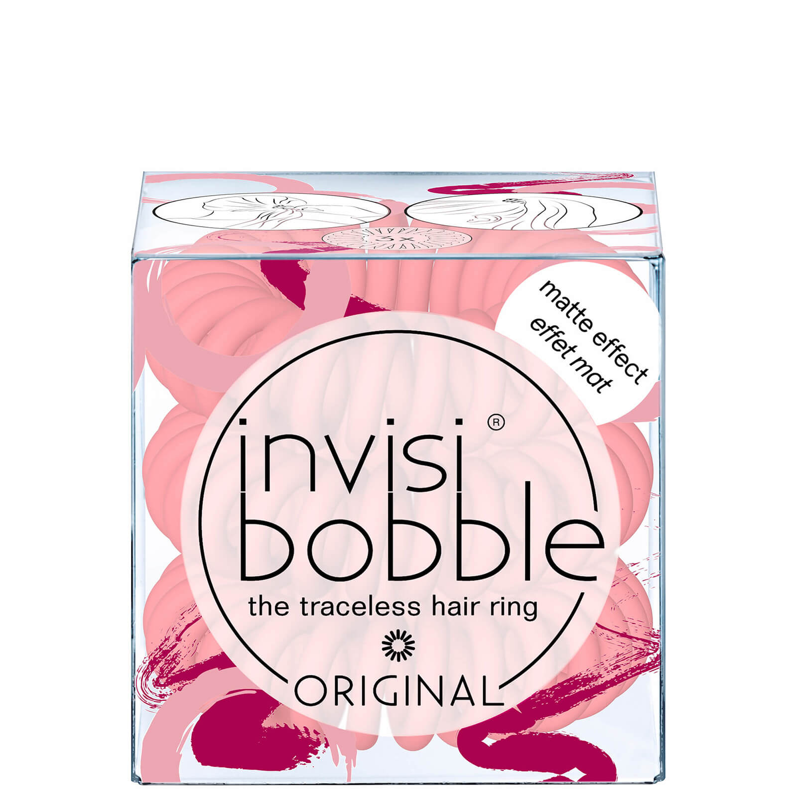 invisibobble Original Matte Edition Hair Ties - Me Myselfie and I (Pack of 3)