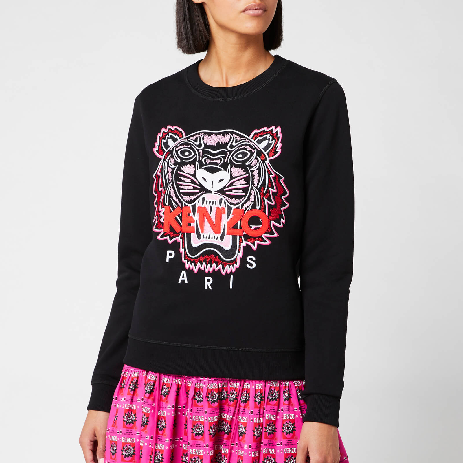 Kenzo jumper black and pink clearance