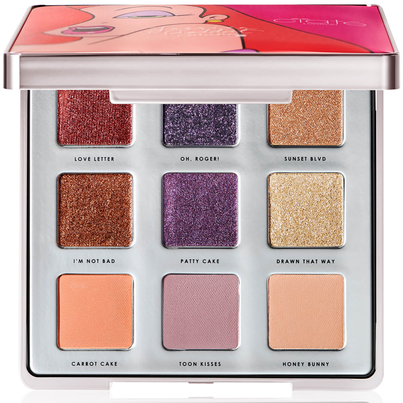 Ciaté London Jessica Rabbit The Jessica Eye Shadow Palette 9 x 1.2g