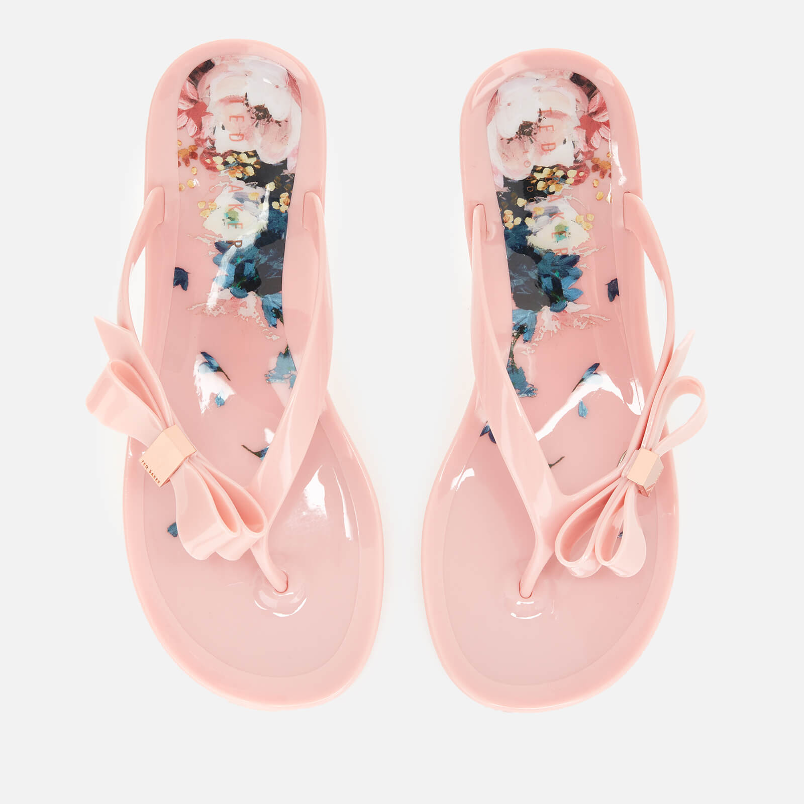 Ted Baker Women s Suzzip Bow Flip Flops Light Pink Allsole