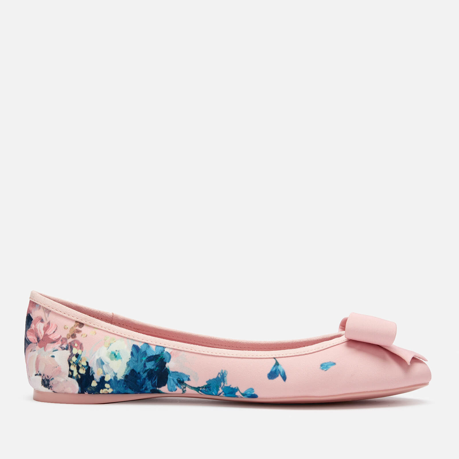 Ted Baker Women s Immep Floral Ballet Flats Light Pink Allsole