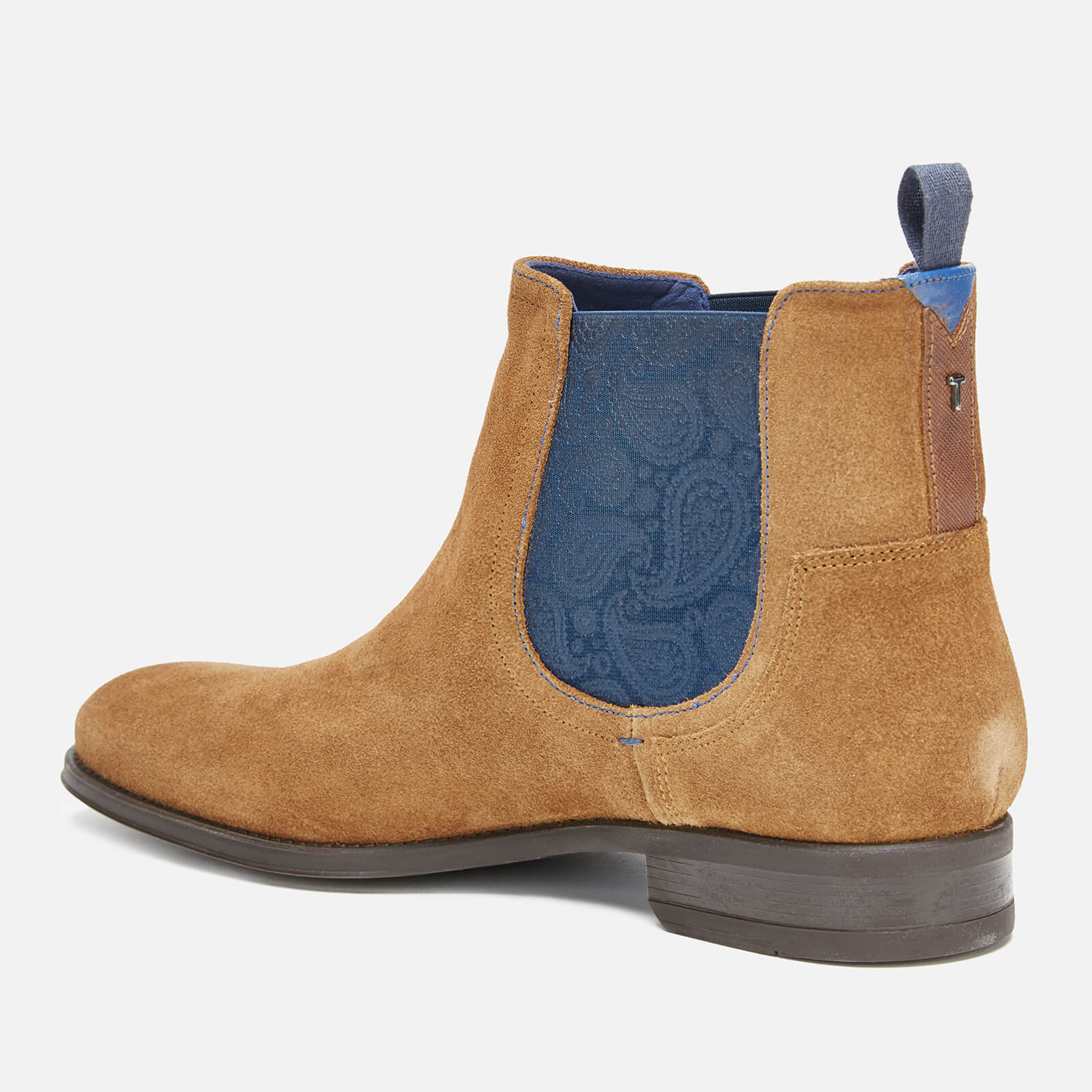 Ted Baker Men s Travics Suede Chelsea Boots Tan Allsole